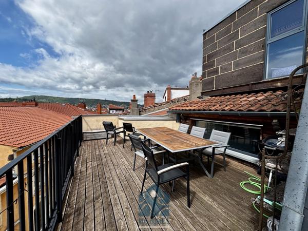 Appartement en duplex 6 pièces avec terrasse vue panoramique