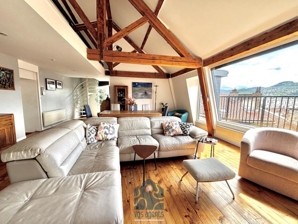 Appartement en duplex 6 pièces avec terrasse vue panoramique