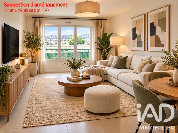 Appartement à vendre 2 pièces 47,3 m² Champigny-sur-Marne