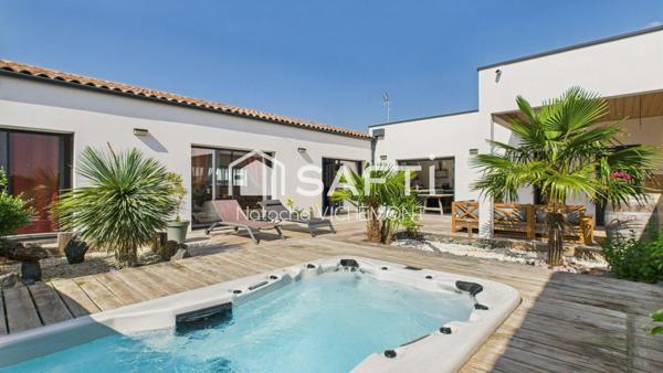 Maison d'exception sur Angoulins! Plus de 200m² de confort et de prestations haut de gamme!