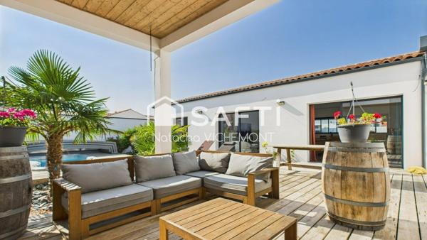 Maison d'exception sur Angoulins! Plus de 200m² de confort et de prestations haut de gamme!