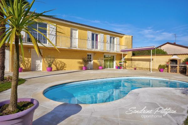 Maison familiale 143 m² 6 pièces - Piscine - Au calme - Saint André de Corcy