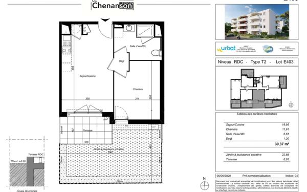 Appartement à louer    2 pièces •  Perpignan