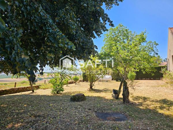 Maison 85m² sur terrain de 850m²