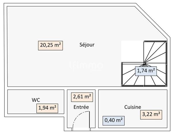 Duplex, 63 M2 Carrez, avec parking souterrain et cave