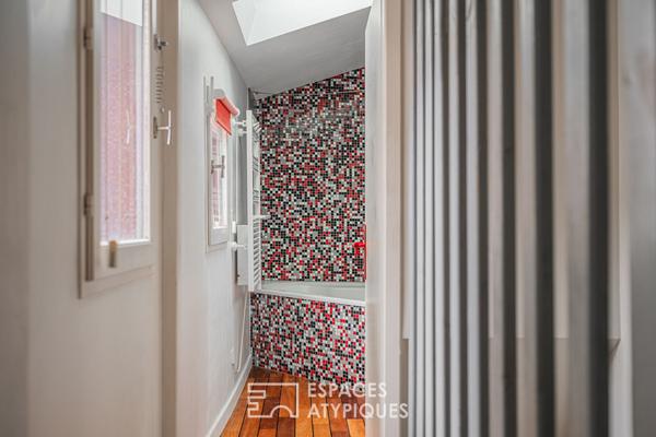 Appartement atypique en duplex en hypercentre