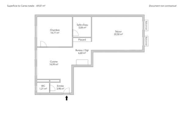 Appartement Paris 8 e - EUROPE