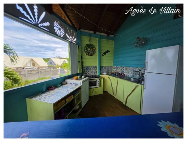 Jolie Maison en bois Vue Mer à Gery
