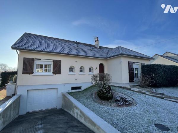 Pavillon indépendant sur sous-sol, 5 chambres.