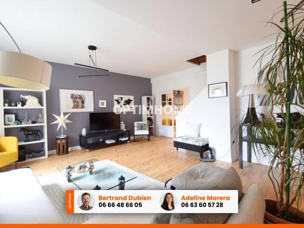 EXCLUSIVITE / Superbe maison de ville rénovée avec terrasse, cour, garage et cave / 63160 Billom