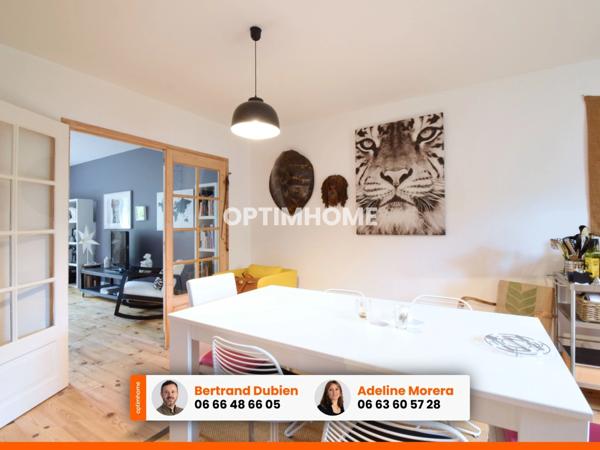 EXCLUSIVITE / Superbe maison de ville rénovée avec terrasse, cour, garage et cave / 63160 Billom