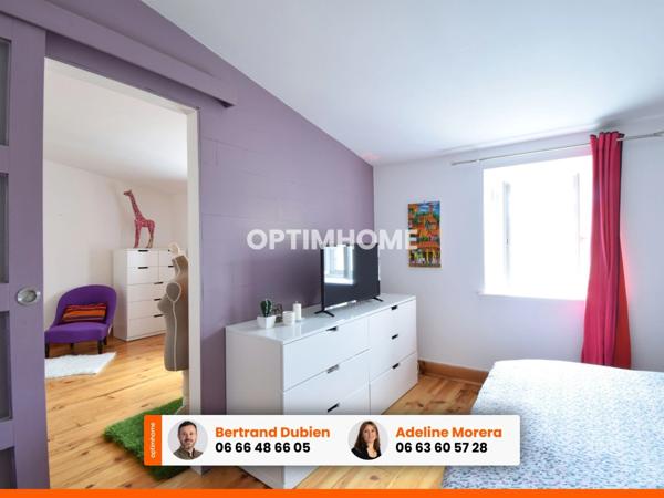 EXCLUSIVITE / Superbe maison de ville rénovée avec terrasse, cour, garage et cave / 63160 Billom