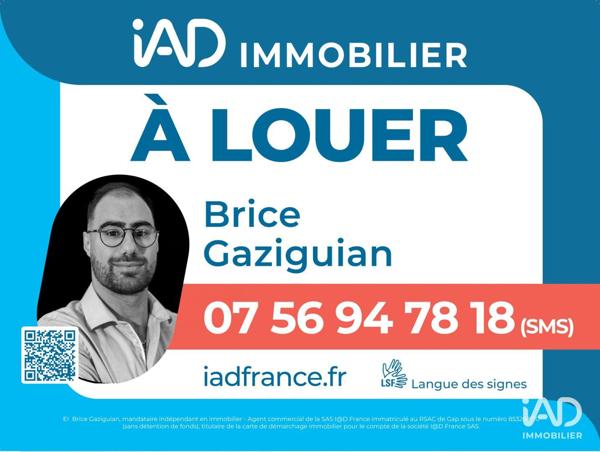 Location boutique/local commercial 40 m² Gap