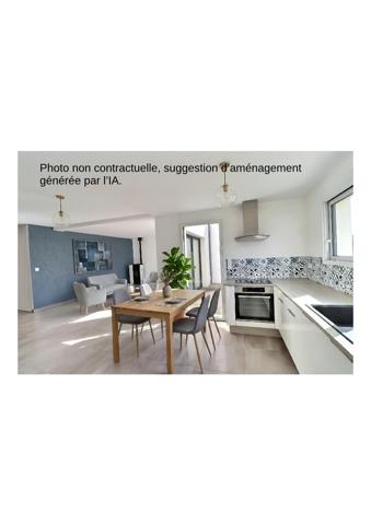 CHATEAUGIRON - MAISON RECENTE avec 4 CHAMBRES et Bureau. GARAGE, TERRASSE et JARDIN exposés SUD.