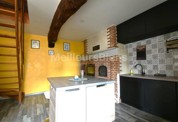 Opportunité Investissement locatif: Maison de 88 m²  avec suite parentale et combles aménagés + Duplex 25 m²  avec chambre et salle d'eau + jardinet avec garage indépendant