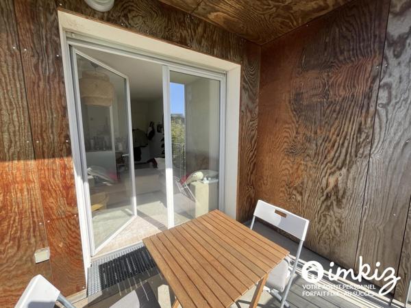 Appartement 2 p. Balcon, parking, proche tram