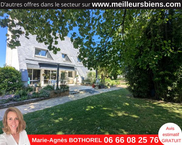 44410 HERBIGNAC - Grande maison 239 m² sur parc arboré – À 5 min du port de La Roche-Bernard