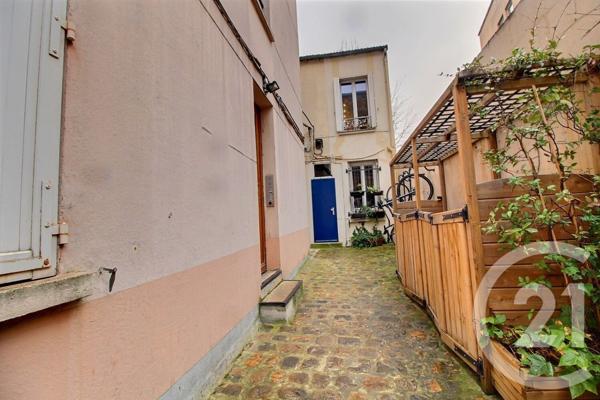 Appartement T1 à vendre  1 pièce - 21,50 m2 PANTIN - 93