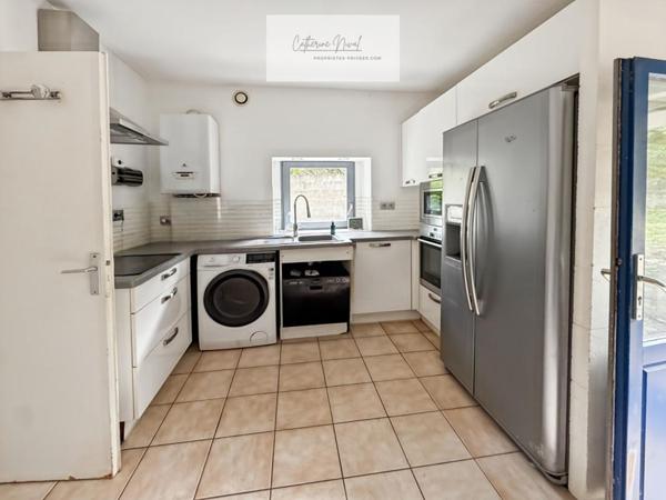 Maison Saint Nazaire, 2 chambres 47 m2, jardin, dépendance