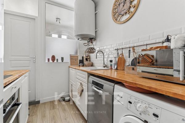 Paris 18e – Montmartre / Rue Chappe – Charmant appartement de 46 m² au cœur d’un immeuble ancien
