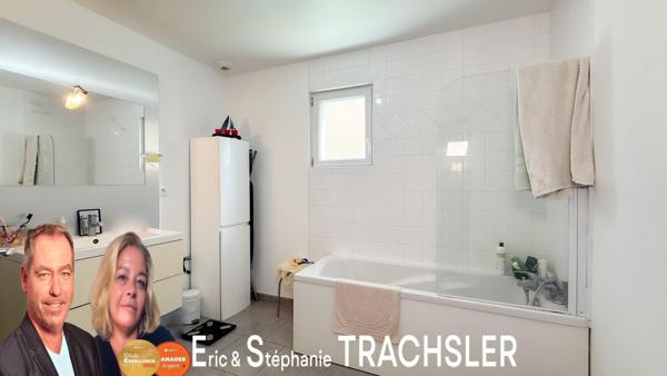 Pavillon contemporain de plain-pied – 3 chambres – garage - La Milesse