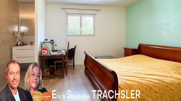 Pavillon contemporain de plain-pied – 3 chambres – garage - La Milesse