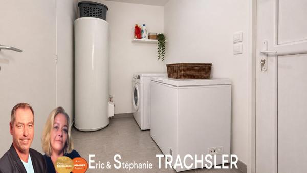 Pavillon contemporain de plain-pied – 3 chambres – garage - La Milesse
