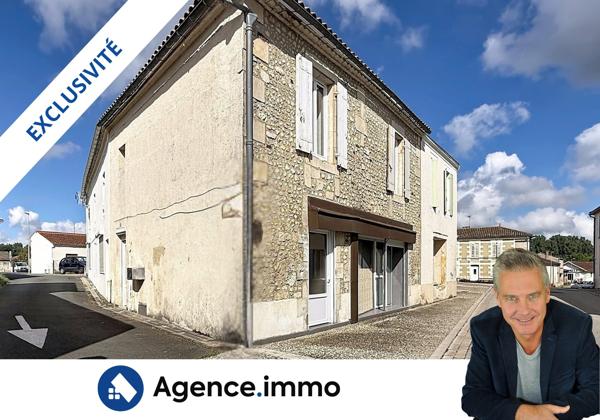À vendre - Maison ancienne, 3 pièces située à Saint-Bonnet-sur-Gironde (17150)