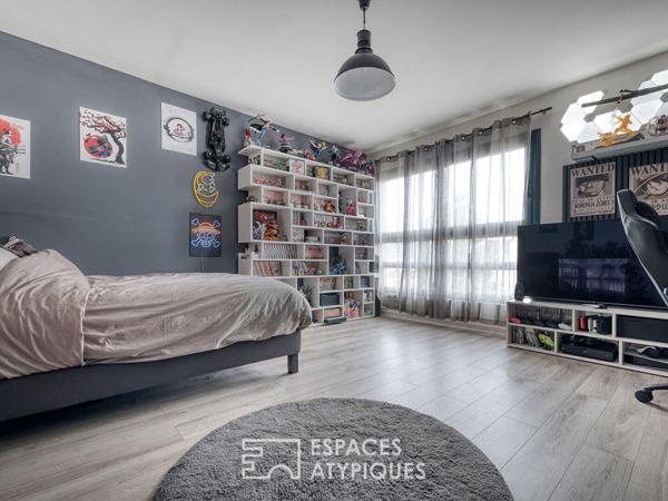 Maison d’architecte contemporaine avec piscine