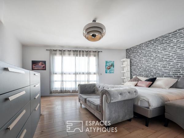 Maison d’architecte contemporaine avec piscine