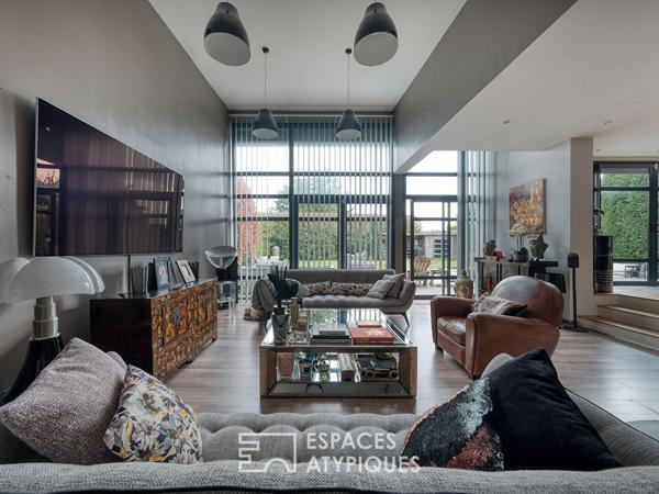 Maison d’architecte contemporaine avec piscine