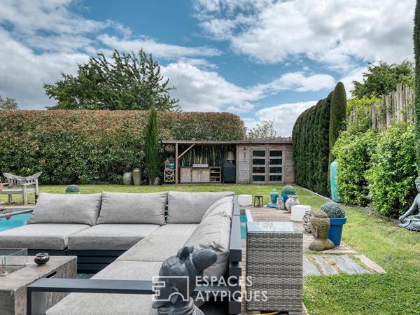 Maison d’architecte contemporaine avec piscine