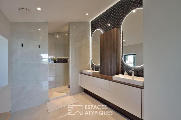 Relecture contemporaine d’une bergerie avec vue entre Uzès et Cévennes