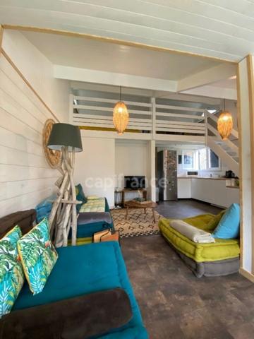 LACANAU - MAISON STYLE CHALET SCANDINAVE - 5 PIECES - 73M2 - TERRASSE ET TERRAIN - AU COEUR D'UN DOMAINE NAUTIQUE