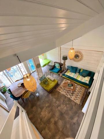 LACANAU - MAISON STYLE CHALET SCANDINAVE - 5 PIECES - 73M2 - TERRASSE ET TERRAIN - AU COEUR D'UN DOMAINE NAUTIQUE