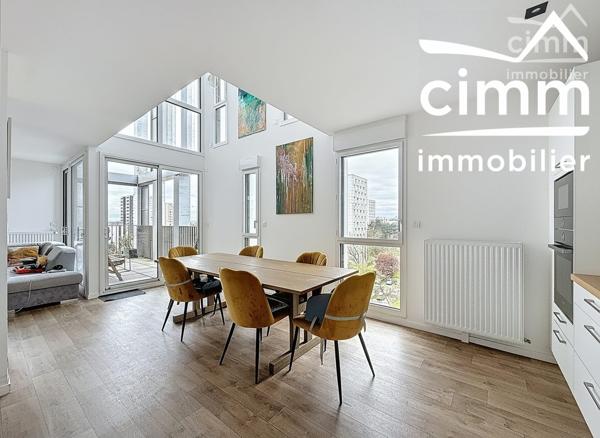 NOUVEAUTÉ et EXCLUSIVITE CIMM – Rennes, quartier Poterie : Magnifique Duplex au Dernier Étage avec Terrasses