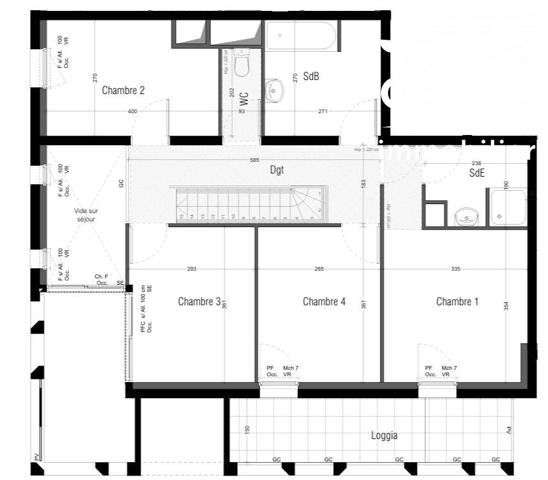 NOUVEAUTÉ et EXCLUSIVITE CIMM – Rennes, quartier Poterie : Magnifique Duplex au Dernier Étage avec Terrasses
