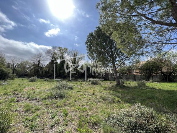 Joli terrain constructible sur Saint Jean de Védas
