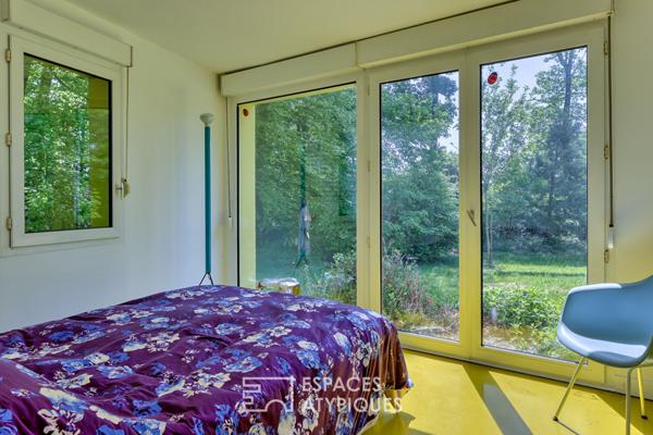 Maison d’architecte en bordure du Golf du Champ de Bataille