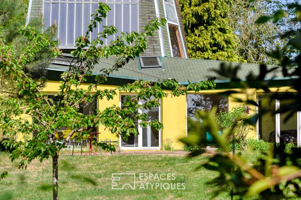 Maison d’architecte en bordure du Golf du Champ de Bataille