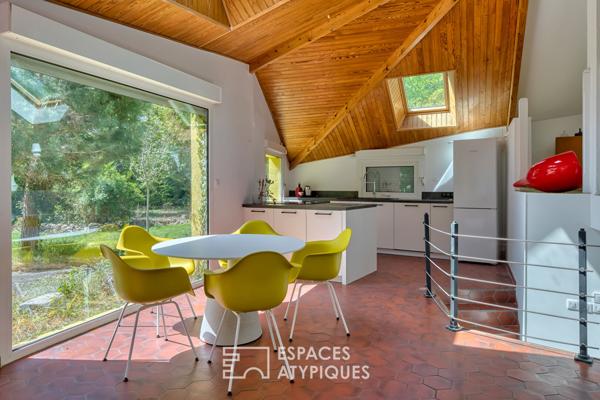 Maison d’architecte en bordure du Golf du Champ de Bataille