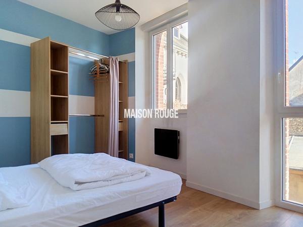 SAINT-BRIEUC CENTRE - 5 APPARTEMENTS MEUBLÉS - BON RENDEMENT LOCATIF