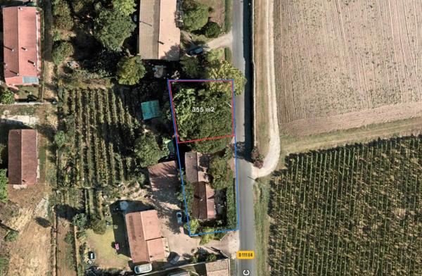 Terrain de 355 m2