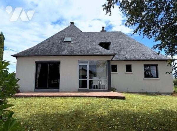 EN CAMPAGNE – BELLE MAISON FAMILIALE SUR TERRAIN ARBORÉ !