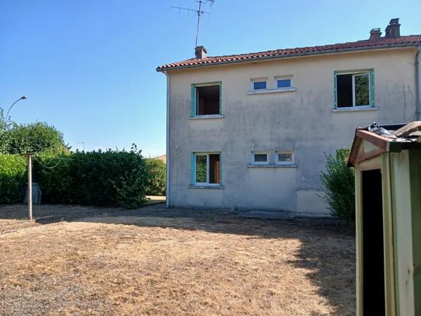 Maison lumineuse 4 chambres avec terrain clos et arboré