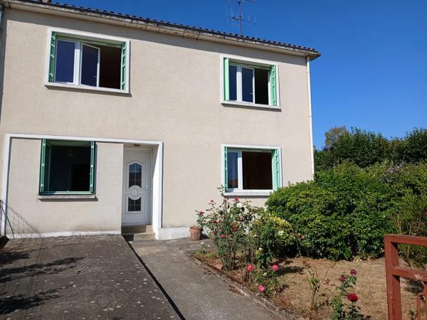 Maison lumineuse 4 chambres avec terrain clos et arboré