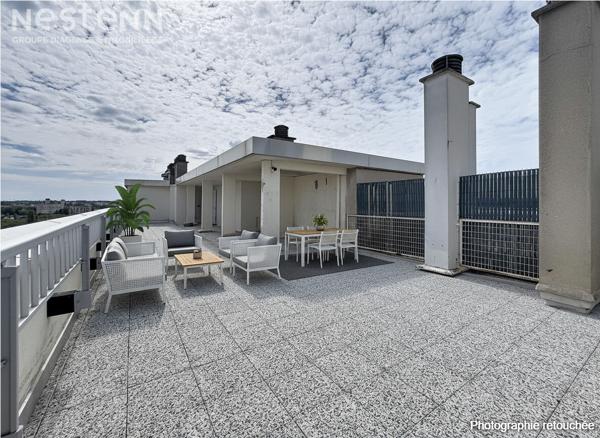 À VENDRE  Appartement familial 92 m²  Proche RER avec terrasse privative , Antony, quartier La Fontaine