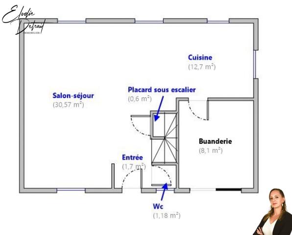 Maison
         7 pièces
        - 106 m² Exclusivité 229 500 € *