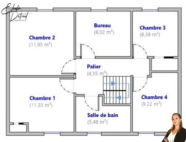 Maison
         7 pièces
        - 106 m² Exclusivité 229 500 € *