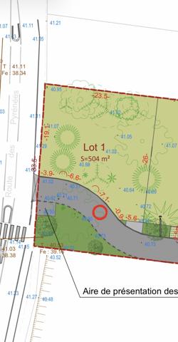 Terrain à vendre 499 m² Saint-Martin-de-Hinx